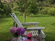 Relaxing in the garden