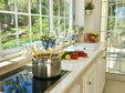 cooking with a view on our mediterranean garden