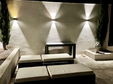 private terrace of the house "Les Oliviers"